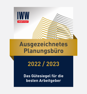 Ausgezeichnetes Planungsbüro 2022 / 2023 – Das Gütesiegel für die besten Arbeitgeber